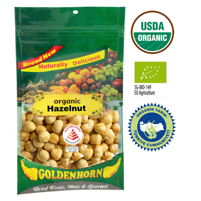 Golden Horn Organic Hazelnuts 150g