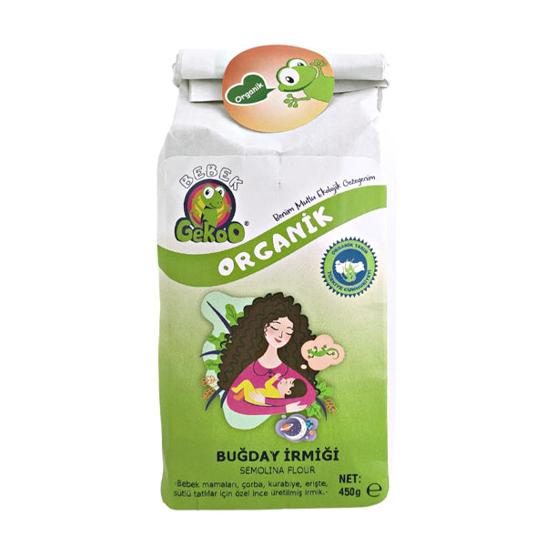 Gekoo Organic Semolina Flour (Irmik) 450g