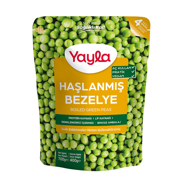 Yayla Boiled Green Peas 700g