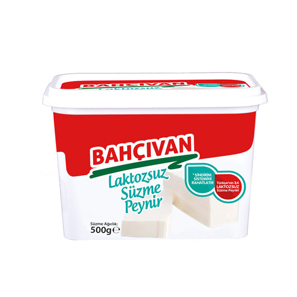 Bahcivan Suzme (Strained) Low Fat Lactose Free White Cheese 500g