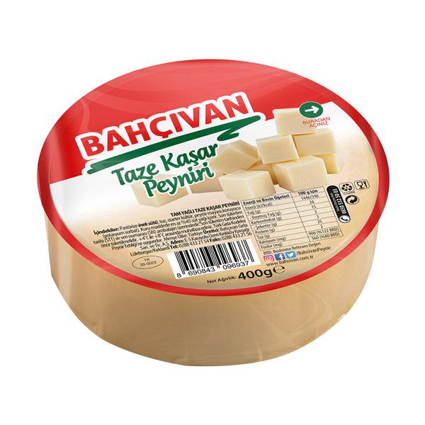 Bahcivan Kashkaval Cheese (Taze Kasar) 400g