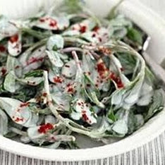 Purslane Yogurt Salad