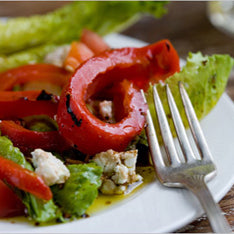Turkish Roasted Red Pepper Salad