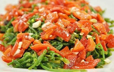 Sea Bean Salad (Salicornia) Recipe