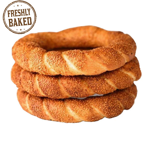 Freshly Baked Turkish Bagel (Citir Simit) 3pcs 300g