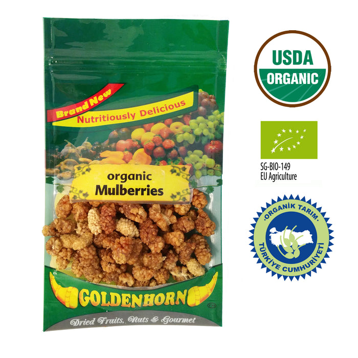 Golden Horn Organic Mulberries 120g