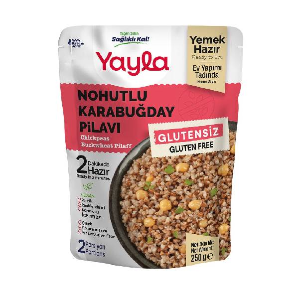 Yayla Gluten Free Buckwheat Pilaf With Chickpeas 250g