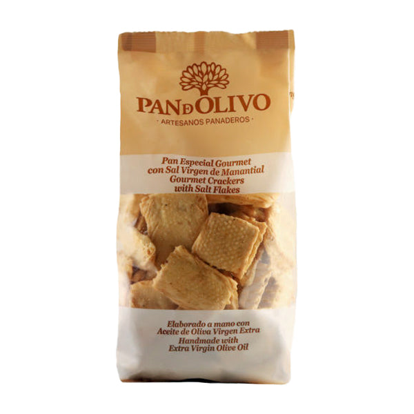 Pan De Olivo Extra Virgin Olive Oil & Salt Spanish Crackers 200g