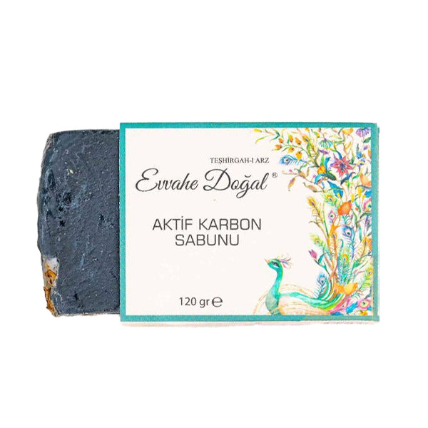 Evvahe Dogal Active Carbon Oil Soap 120g