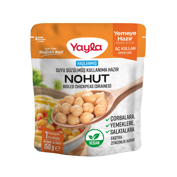 Yayla Drained Boiled Chickpeas 150g