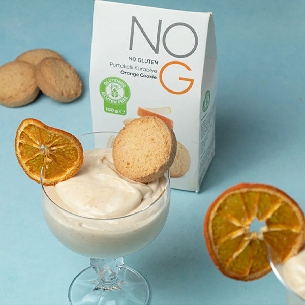 Nogfood Gluten Free Orange Cookies 100g