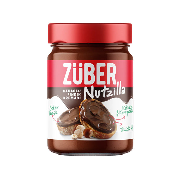 Zuber Nutzilla Hazelnut Chocolate Cream 315g