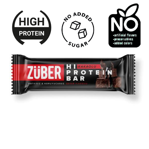 Zuber High Protein Bar With Cocoa 45g