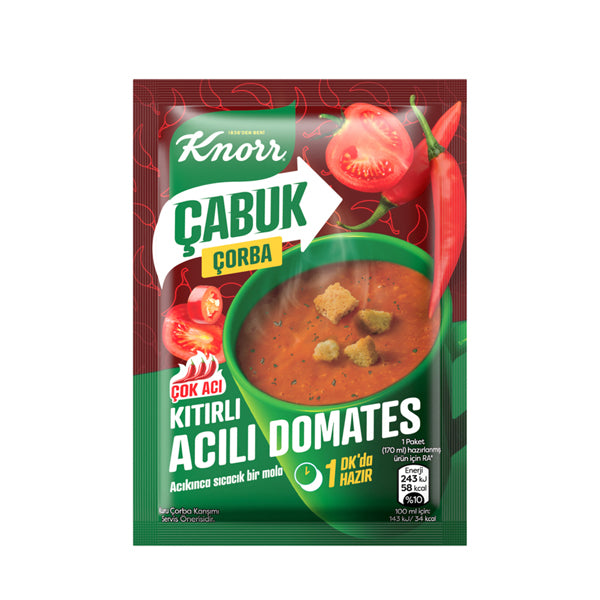 Knorr Instant Spicy Tomato Soup With Croutons 22g