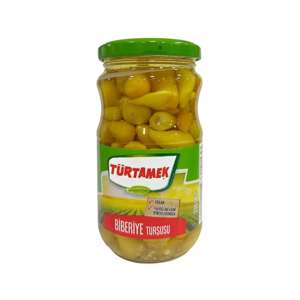 Turtamek Yellow Hot Pepper Pickles 370g