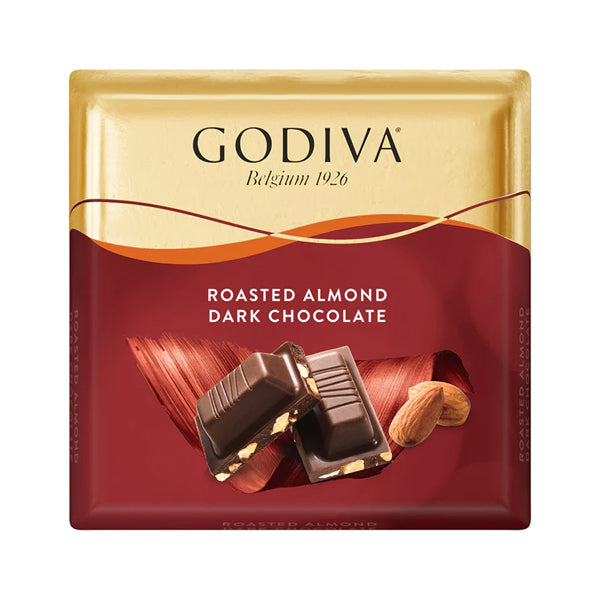 Godiva Dark Chocolate With Roasted Almonds 60g