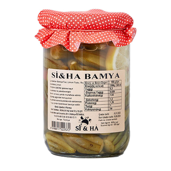 Siha Natural Pointed Okra (Bamya) 530g