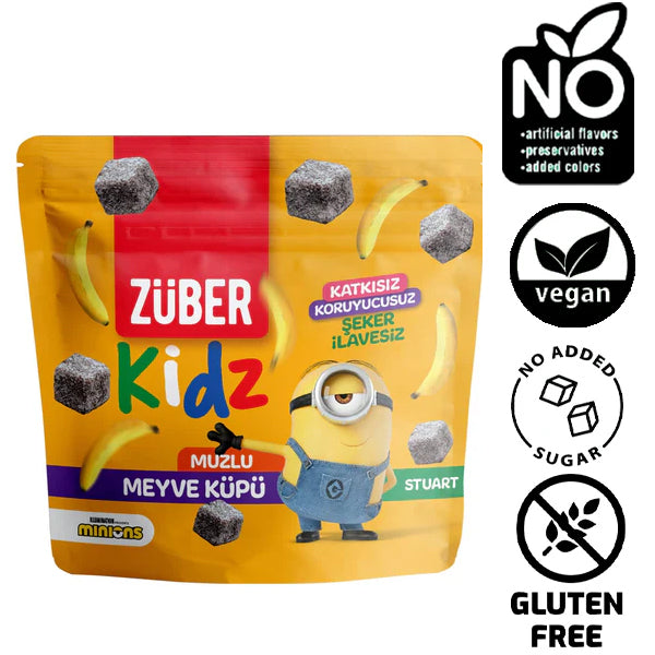 Zuber Kids Fruit Cube Banana Flavour 49g