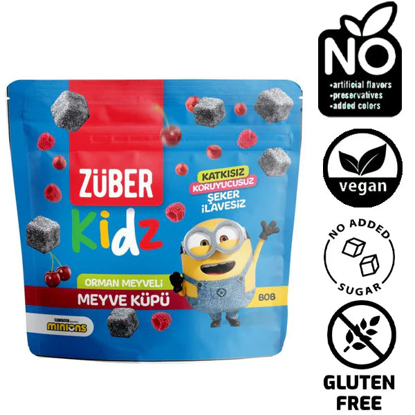 Zuber Kids Fruit Cube Forest Fruits Flavour 49g