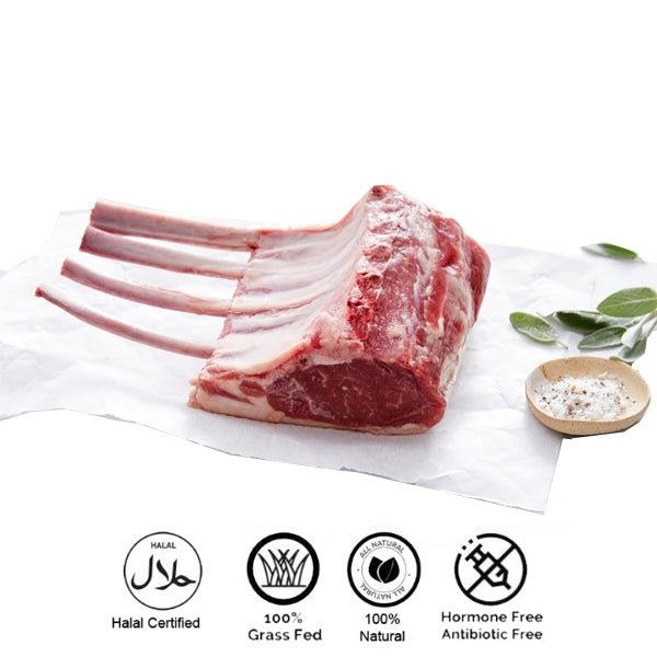 Frozen Frenched Lamb Rack Chop