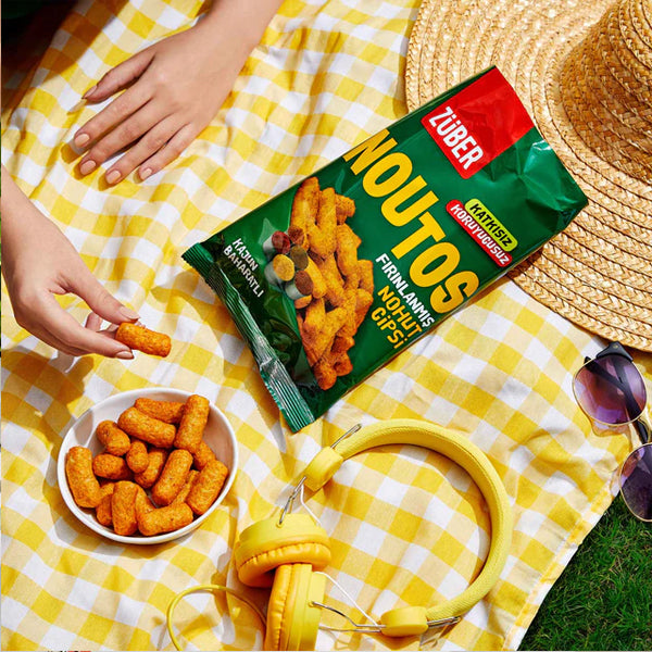 Zuber Baked Chickpea Chips With Cajun Spices 55g