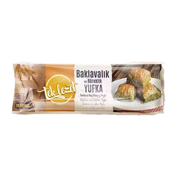 Tek Lezzet Yufka For Baklava & Pastry 500g