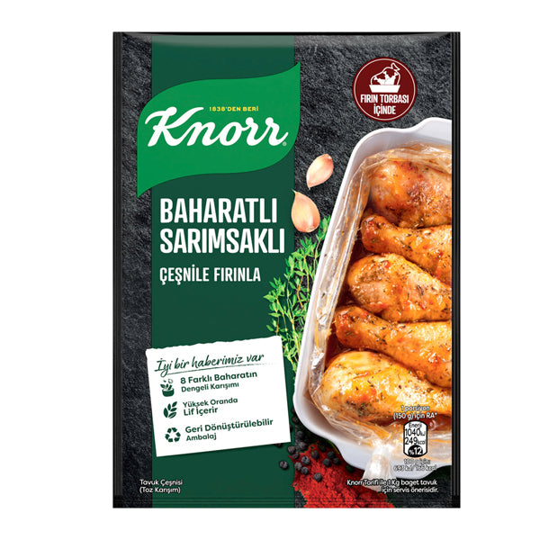 Knorr Baked Chicken Seasoning Spices & Garlic 34g