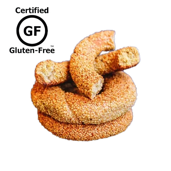 Siyez Evi Frozen Gluten Free Buckwheat Flour Simit With Sesame 3pcs