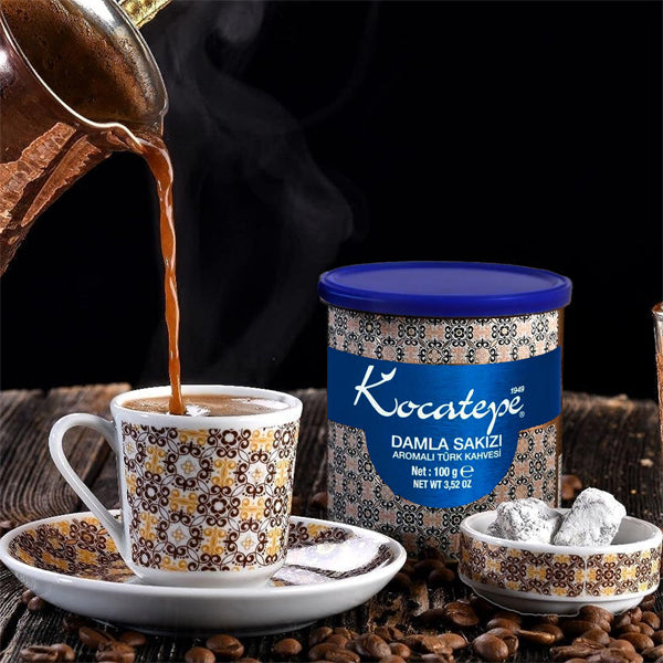 Kocatepe Turkish Coffee With Mastic (Damla Sakizli) 100g