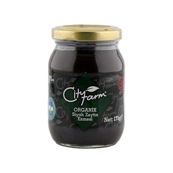 City Farm Organic Black Olive Paste 175g