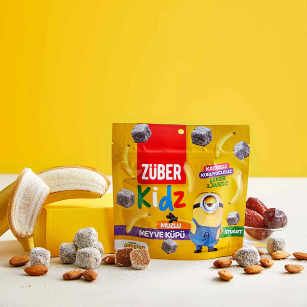 Zuber Kids Fruit Cube Banana Flavour 49g