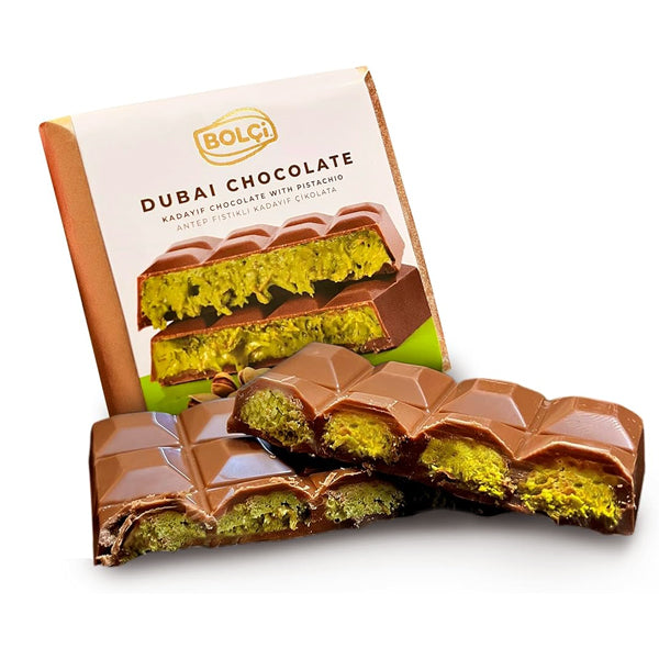 Bolci Dubai Chocolate With Pistachio 100g