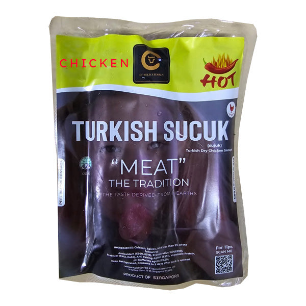 ET Delicatessen Turkish Chicken Sucuk 250g *Mild Hot*