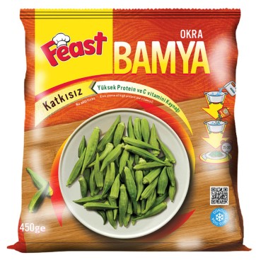Feast Frozen Okra (Bamya) 450g