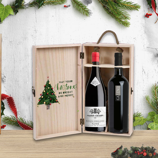 "Festive Elegance Duo" Wine Hamper