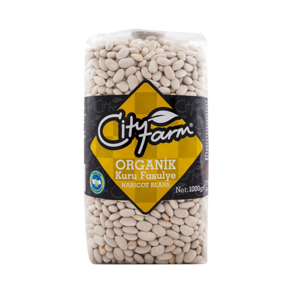 City Farm Organic White Beans 1kg (Kuru Fasulye)