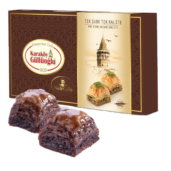 Karakoy Gulluoglu Chocolate Baklava 500g
