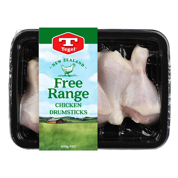 New Zealand Free Range Chicken Drumsticks 400g (Frozen)