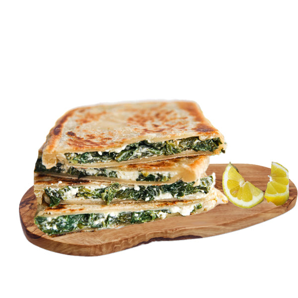 Frozen Turkish Flatbread With Spinach & Cheese (Gozleme) 2pcs 600g