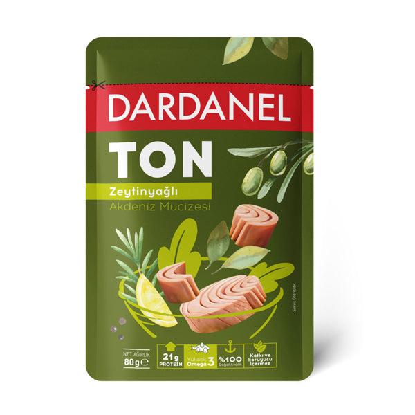 Dardanel Bag Tuna in Olive Oil 80g