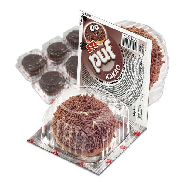 Eti Puf Cocoa With Marshmallow 16g