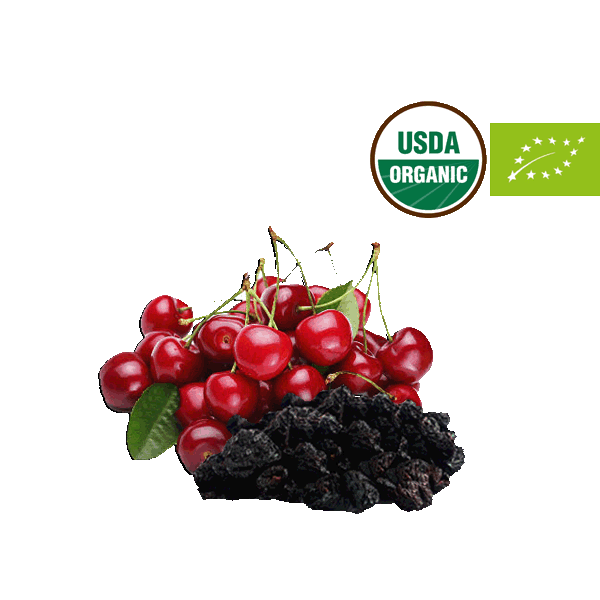 Organic Dried Pitted Sour Cherries - LeMed