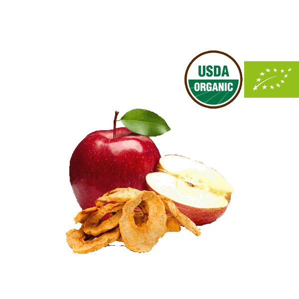 Organic Dried Apple 100g — LeMed