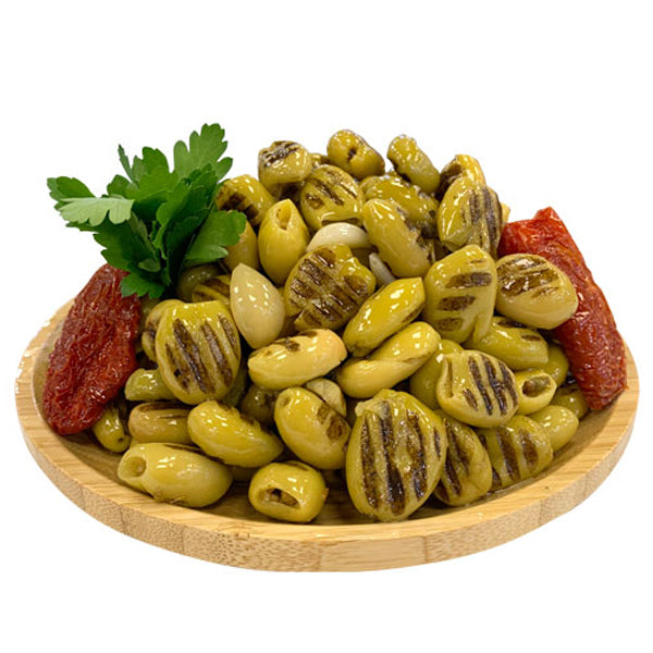 Grilled Green Olives 200g - LeMed