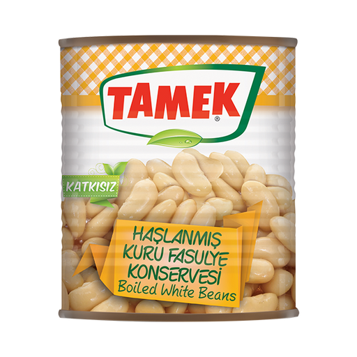 Tamek Boiled White Bean 830g - LeMed