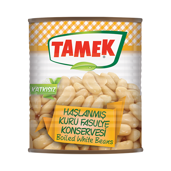 Tamek Boiled White Bean 830g - LeMed